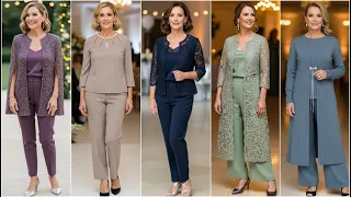 Mother of the Bride Pant Suits 2026 Stylish Jackets Tunics Wide-Leg Pants Elegant Styling Tips