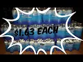 Dollar General 24 pack bottled water HAUL BREAKDOWN 13 oop 1 63 per case