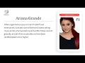 Ariana Grande Wikipedia by Comovid AI platform
