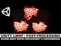 Unity3d LWRP Post-Processing Spectrum Shader Vertex Displacement and Checkerboard Node