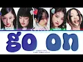 KiiiKiii Go On (Perfect Crown OST Part. 2) Lyrics (Color Coded Lyrics)