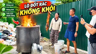 Lò đốt rác không khói - Giải pháp xử lý rác không ảnh hưởng tới môi trường| Kỹ Sư Trần Thành Hữu