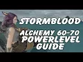 FFXIV Alchemy 60-70 Powerlevel Guide - Leves Collectables Resources