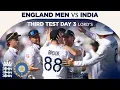 Download Lagu KL Rahul 100 \u0026 Stunning Stokes Run-Out | Highlights - England v India Day 3 | Rothesay Test 2025