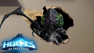 Abathur Is Crawling Inside Your Walls Heroes of the Storm HotS Abathur Gameplay