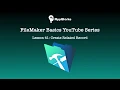 FileMaker Basics Lesson 41 Create Related Record