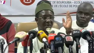 Un Fait Insolite Interrompt Cheikh Bara Qui Tient Un Discours De Feu Contre Diomaye...