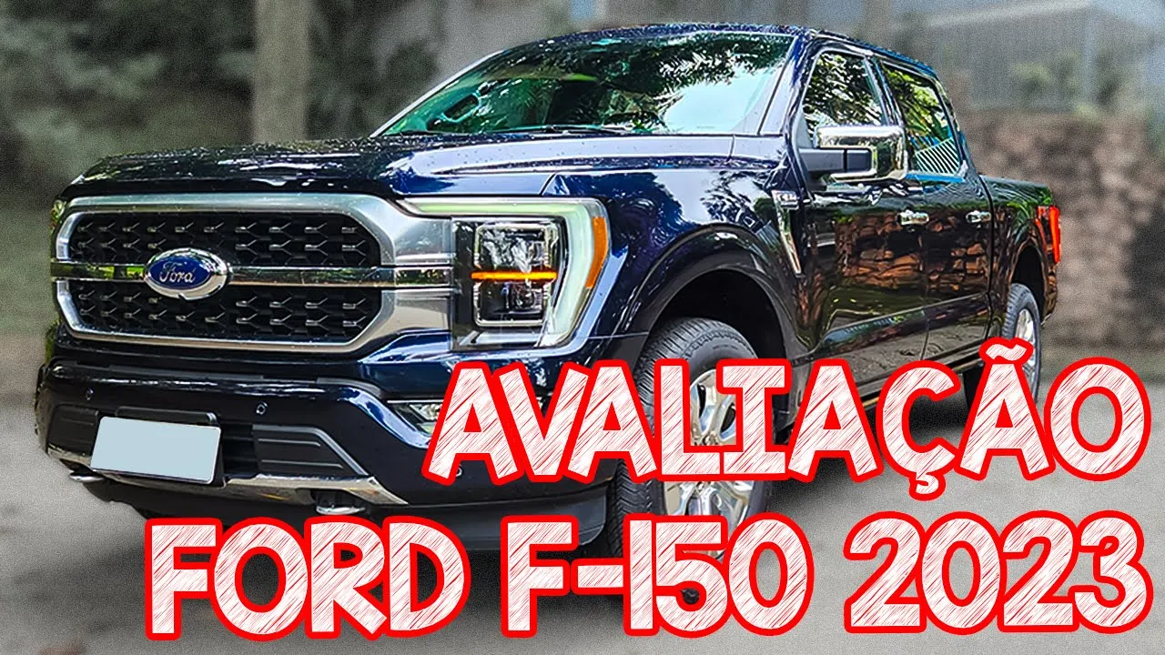 Avalição Ford F-150 2023 - DESTRUIU TUDO NO 0-100 COM O V8 DO MUSTANG! Carro Chefe