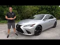 Is the NEW 2022 Lexus ES 350 F Sport the KING of full size luxury sedans