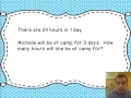 Time Equivalencies Minutes Hours Days Weeks Months Years - Mr Pearson Teaches 3rd Grade