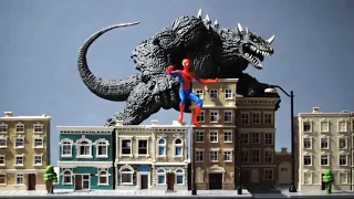 스파이더맨, 바위 괴물을 막아라! Spider-Man, stop the rock monster!