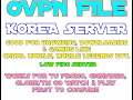 FREE VPN FILES OVPN - KOREA SERVER UNKNOWN EXPIRY