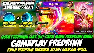USER FREDRINN LIAT INI❗CARA MAIN FREDRINN SEASON 42 + TIPS JAGO FREDRINN❗BUILD FREDRINN TERBARU 2026