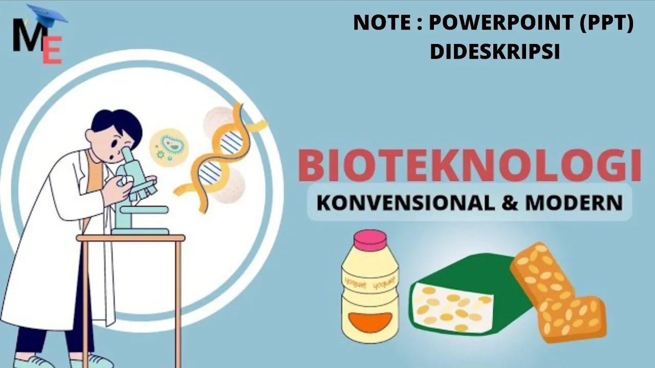 Bioteknologi & Perkembangannya | Konvensional & Modern - Biologi