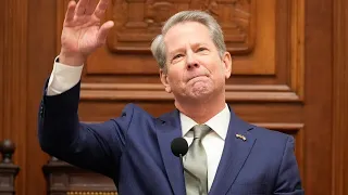 Ga Gov Brian Kemp is leaving the Capitol soon but not quietly