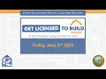 Get Licensed to Build Workshop