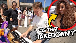 (PART 2!) I Played KPOP DEMON HUNTERS on Piano In Public!