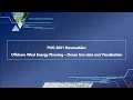 PUG 2021 Renewables Offshore Wind Energy Planning - Ocean Use data and Visualization