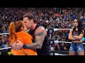Download Lagu AJ Lee is back WWE Becky Lynch vs CM Punk Smackdown 5 Sept 2025 AJ Lee attack Becky Lynch