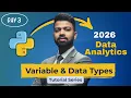 Python Variables Data Types Explained in Hindi Data Analytics Course - Day 3
