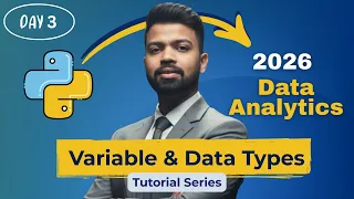 Python Variables Data Types Explained in Hindi Data Analytics Course - Day 3