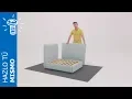 Como montar el sofa cama VALLENTUNA - IKEA