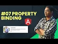 Property Binding One Way Data Binding What is Attribute Binding