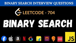 Binary Search - Leetcode 704