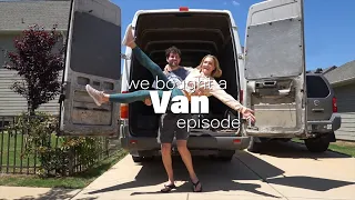 BUILD 1 Sprinter Van Build | WE BOUGHT A VAN!!! 🚐