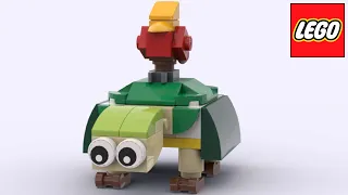Lego Kindness Day Turtle 40405 - Monthly Mini Build November 2020 instructions