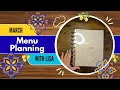 March Menu Plan With Me Rustic Roots Remy Simple Repetitive Meal Planning