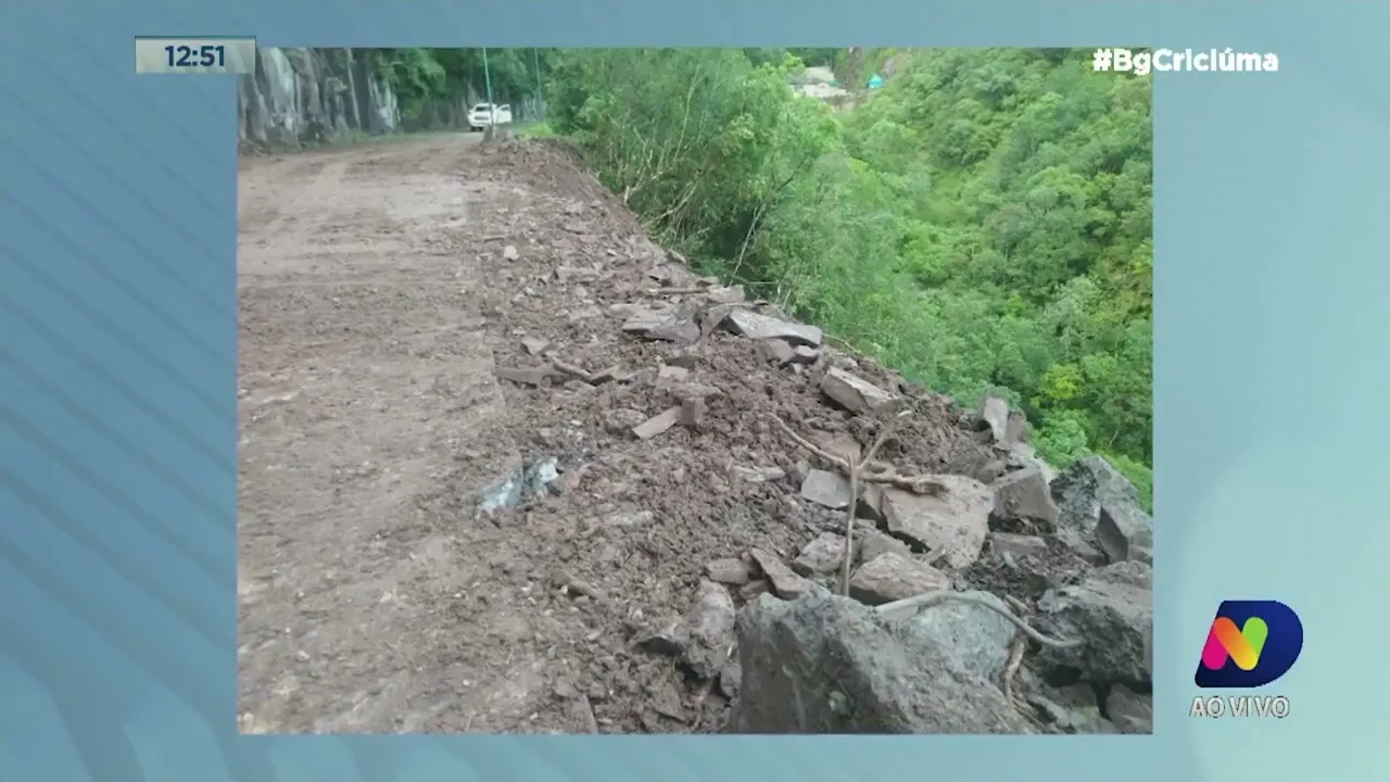 Giro de Notícias: Serra do Rio do Rastro é interditada por risco de desmoronamentos