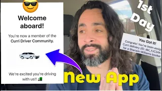 I Tried Out a NEW Gig App My First Day on CURRI Will It Replace DoorDash
