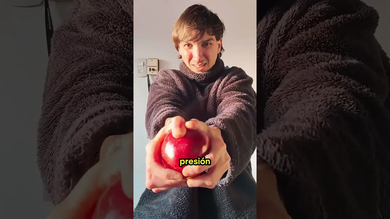 cortá manzana así de facil