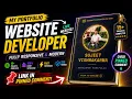 Professional React Portfolio Website 2026 Modern Web Developer Portfolio MERN Stack Project