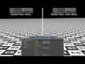 Anti-Aliasing Levels Threshold effect on Rendertime and Quality