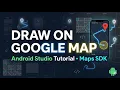 Drawing PolyLine Circle on Google Map Android Studio Android Tutorial