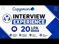 Capgemini Interview Experience 2026 Senior React Developer 20 LPA