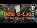 C-130J Basic Navigation and Custom Waypoints DCS