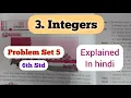 6th Std - Mathematics