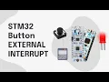 STM32 External Interrupt EXTI Button debounce interrupt and LED Toggle