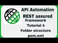 REST Assured API automation Framework Creating folder structure adding dependencies in pom xml