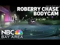 Antioch police release bodycam from robbery chase that ended in shooting