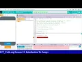 Introduction to Arrays Lesson 13 15 Answers Code org CS Principles
