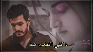 نكسر ضهري على افراكه انكسر ظهري   المنشد حسام الخفاجي والمنشد صادق الكريزي حالات واتس اب حزينه دندنها