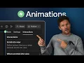 Webflow Scroll Animation Tutorial Fundamentals Reveal on Scroll Parallax