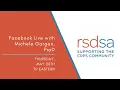 Facebook Live with Michele Gargan PsyD CRPS Mental Health
