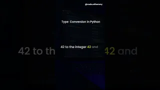 Type conversion in python