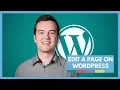 How to Edit a WordPress Page with Phil Ebiner 5 of 9