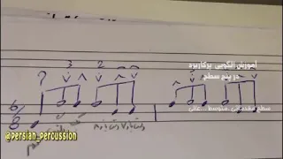 آموزش عالی تمبک از مقدماتی تا پیشرفته بزودی توسط استاد امیر اصلانی دندنها